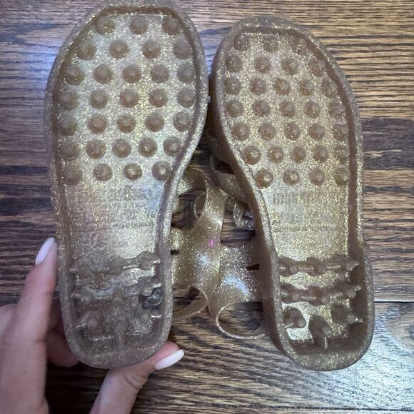 Mini Melissa Possession glitter jelly sandals - Picture 3 of 3